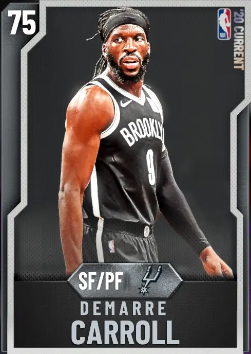 (SILVER) DeMarre Carroll (75 OVR)