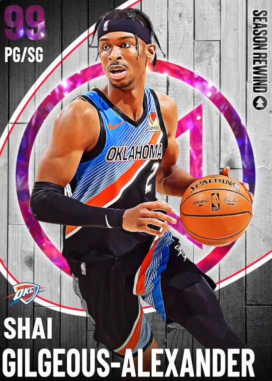 (DM) Shai Gilgeous-Alexander (99 OVR)