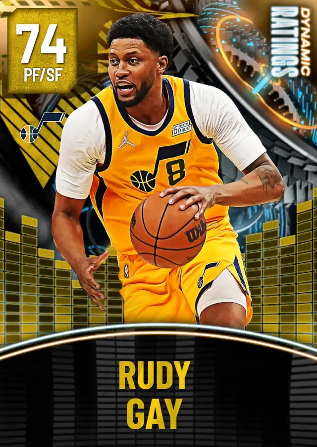 (GOLD) Rudy Gay (74 OVR)