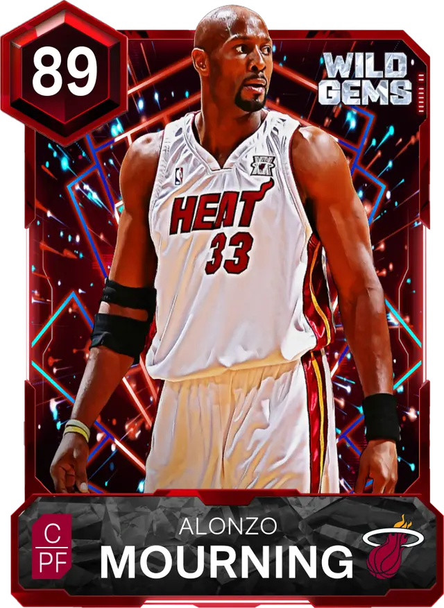 (RUBY) Alonzo Mourning (89 OVR)