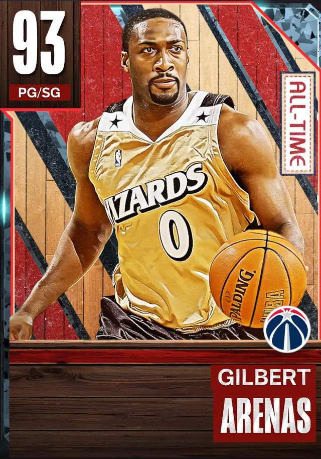 (DIAMOND) Gilbert Arenas (93 OVR)