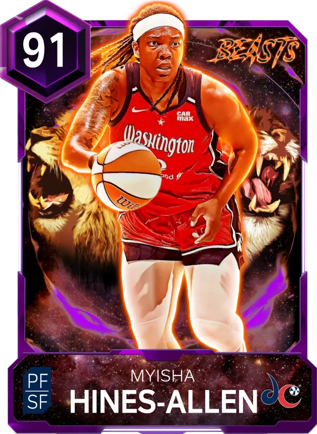 (AMETHYST) Myisha Hines-Allen (91 OVR)