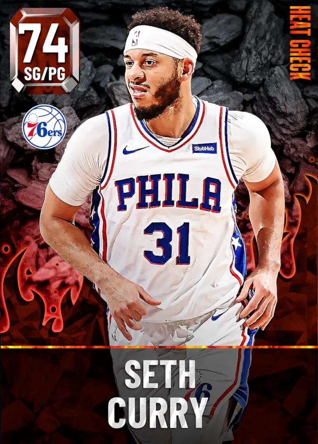 (GOLD) Seth Curry (74 OVR)