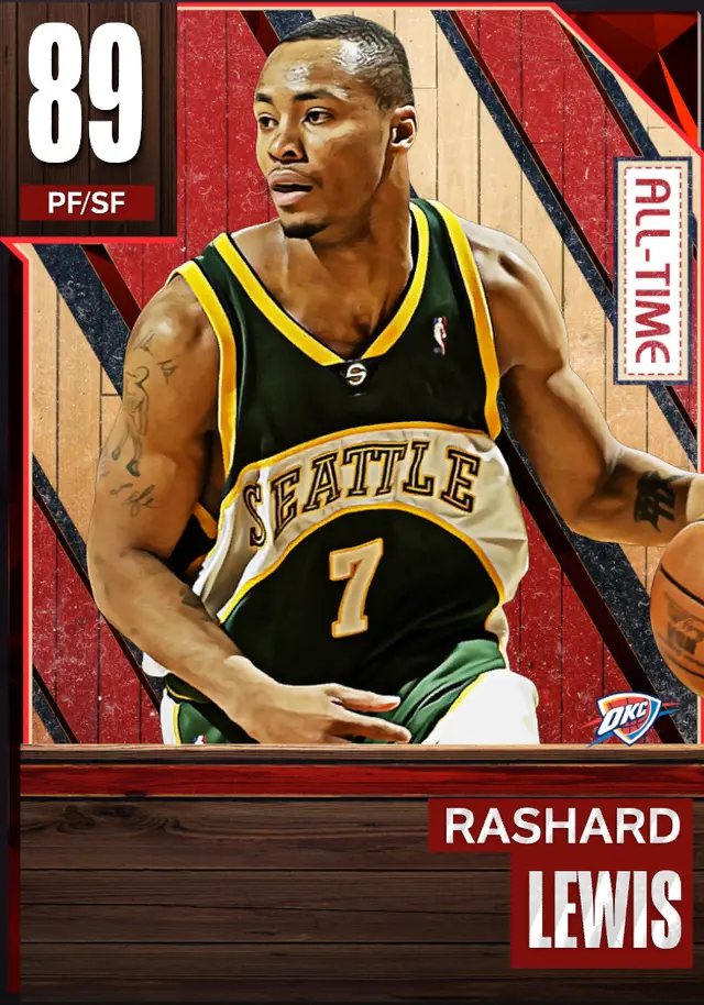 (RUBY) Rashard Lewis (89 OVR)