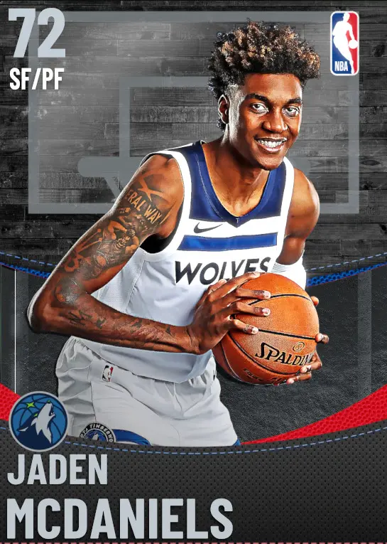 72 Jaden McDaniels | Minnesota Timberwolves