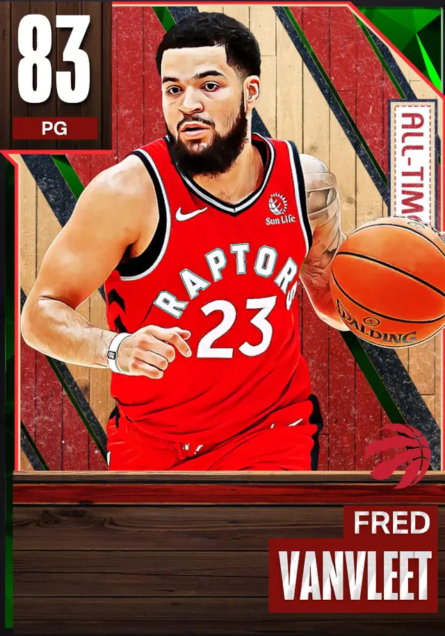 (EMERALD) Fred VanVleet (83 OVR)