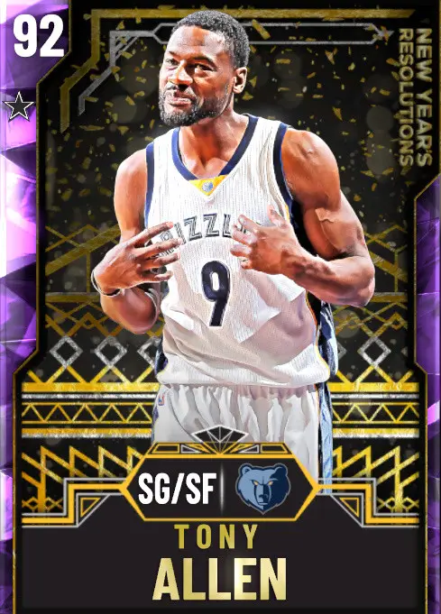 (AMETHYST) Tony Allen (92 OVR)