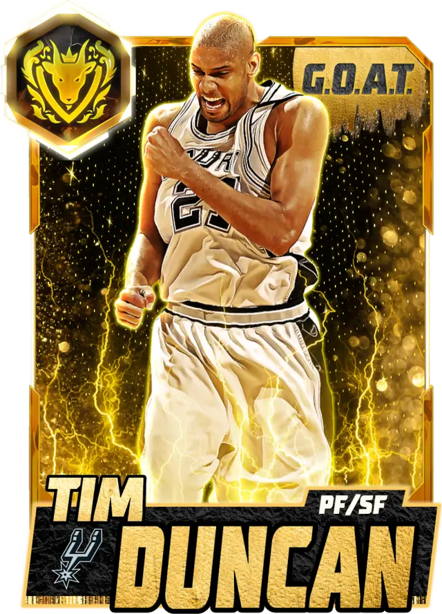 (GOAT) Tim Duncan (99 OVR)