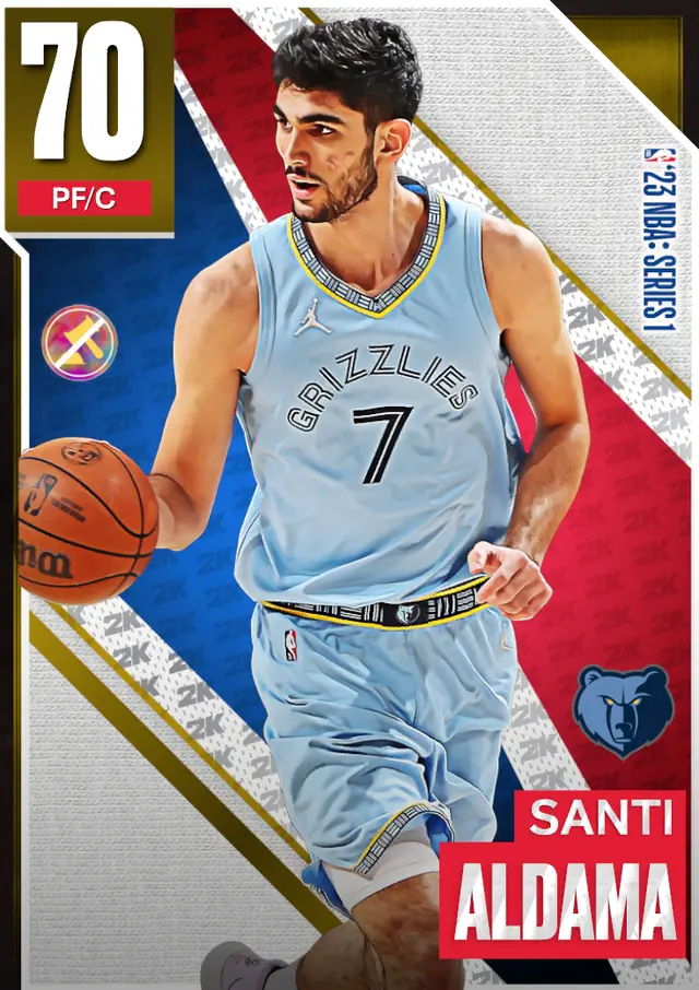 (GOLD) Santi Aldama (70 OVR)