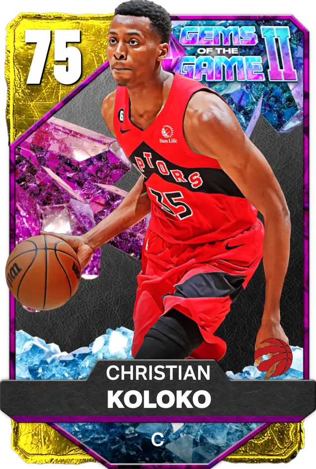 (GOLD) Christian Koloko (75 OVR)