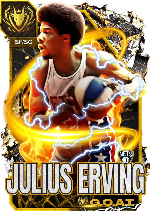 (GOAT) Julius Erving (99 OVR)