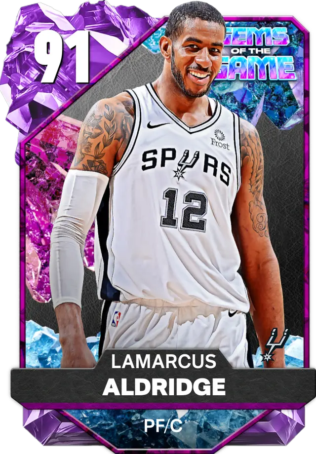 (AMETHYST) LaMarcus Aldridge (91 OVR)