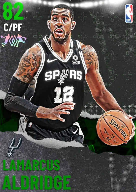 (EMERALD) LaMarcus Aldridge (82 OVR)