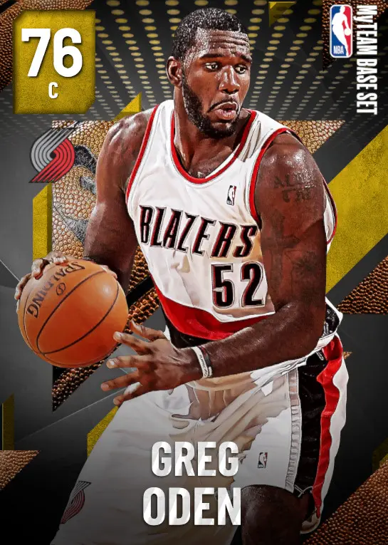 (GOLD) Greg Oden (76 OVR)