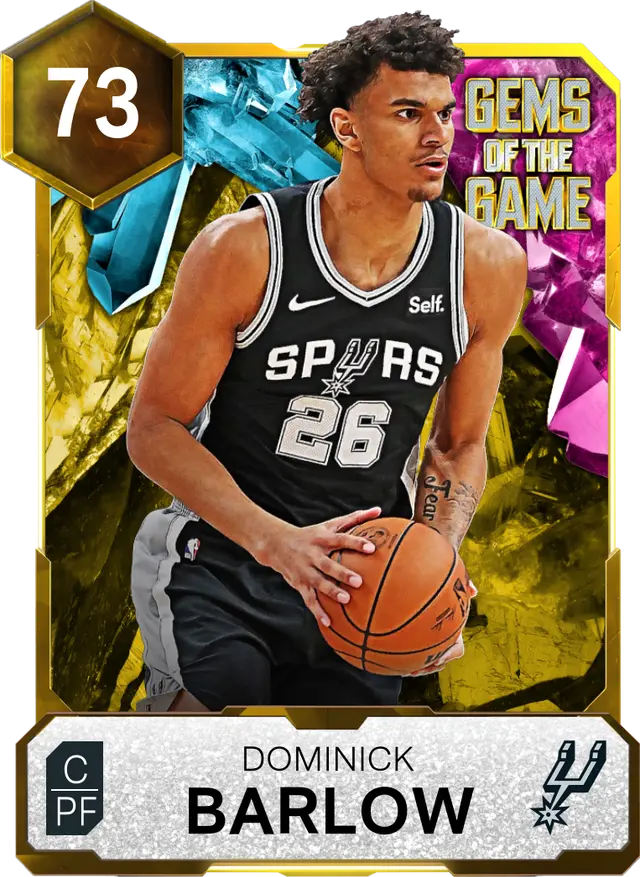 (GOLD) Dominick Barlow (73 OVR)