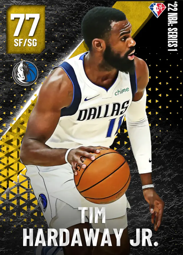 (GOLD) Tim Hardaway Jr. (77 OVR)