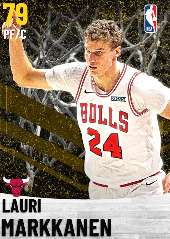 (GOLD) Lauri Markkanen (79 OVR)