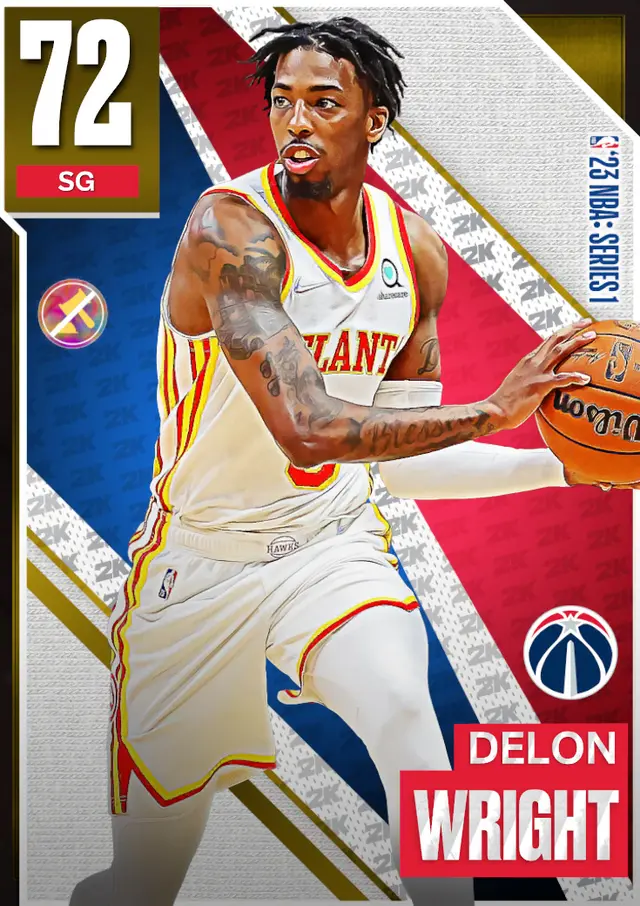 (GOLD) Delon Wright (72 OVR)
