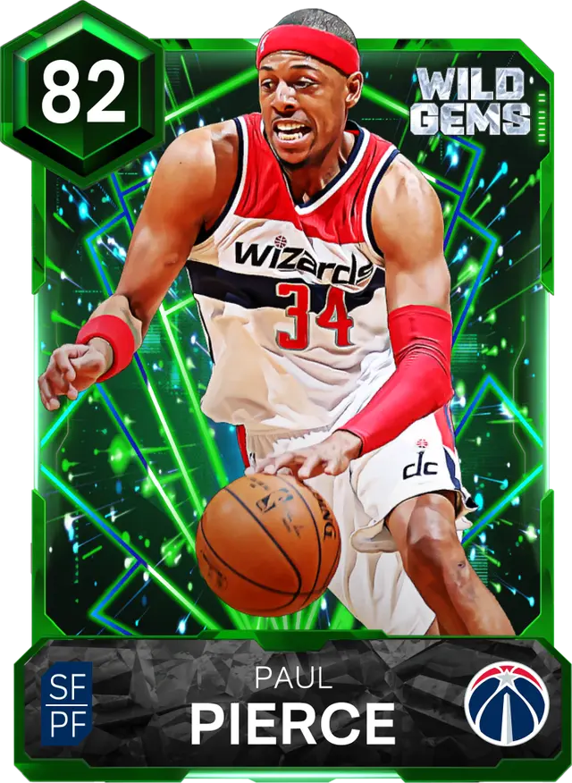 (EMERALD) Paul Pierce (82 OVR)