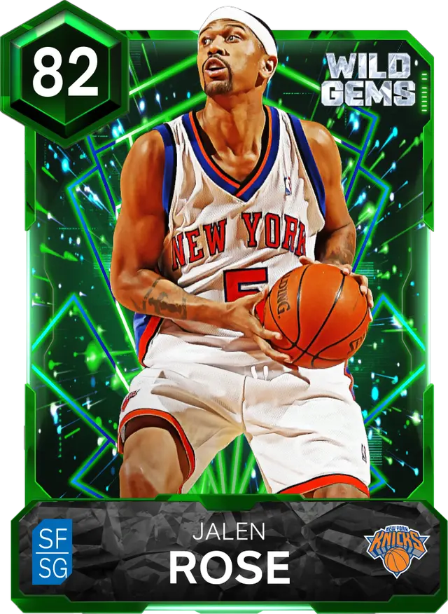 (EMERALD) Jalen Rose (82 OVR)