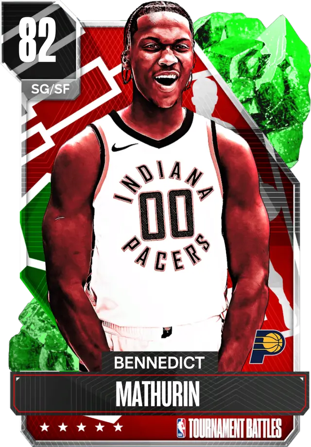 (EMERALD) Bennedict Mathurin (82 OVR)