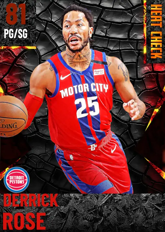 (EMERALD) Derrick Rose (81 OVR)