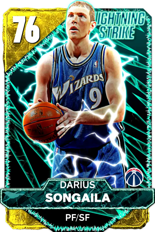 (GOLD) Darius Songaila (76 OVR)