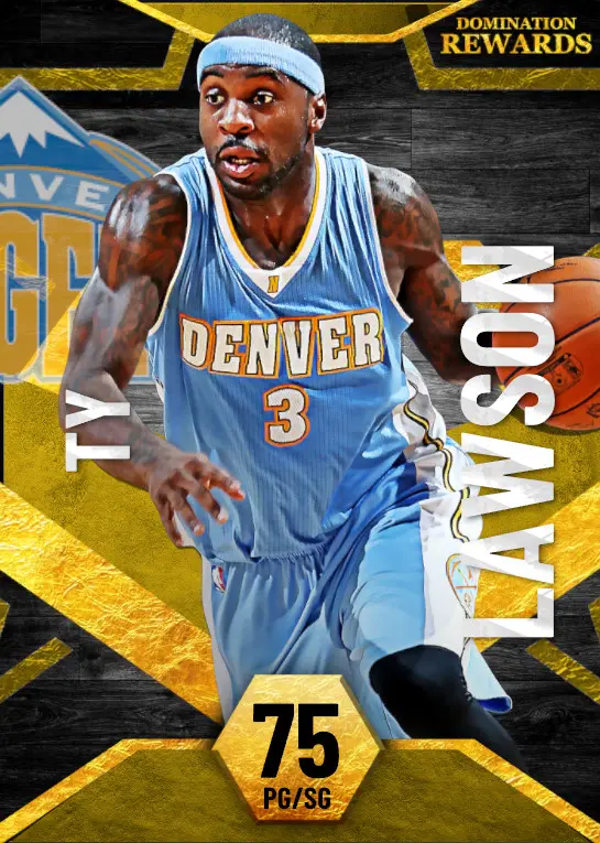 (GOLD) Ty Lawson (75 OVR)