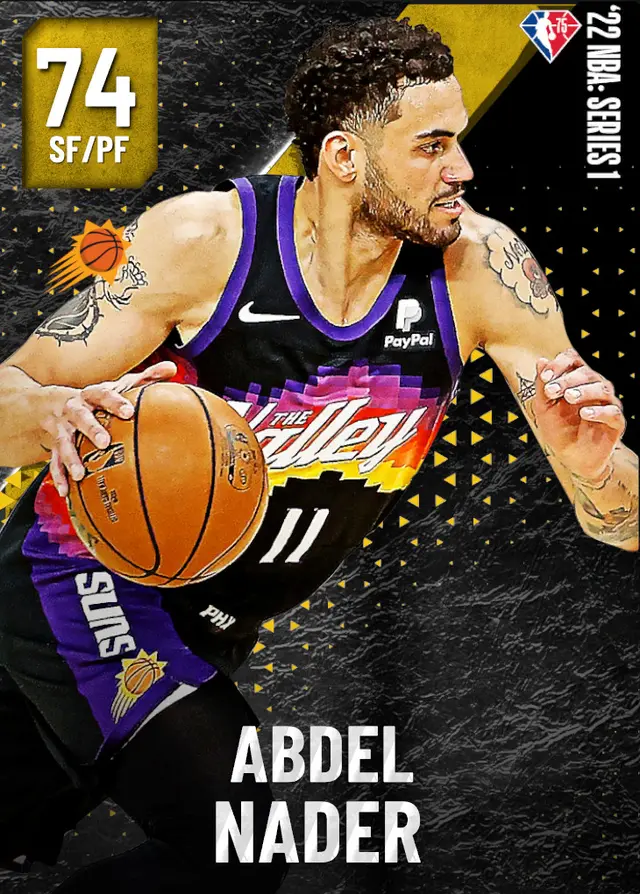 (GOLD) Abdel Nader (74 OVR)