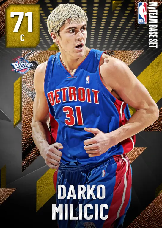 (GOLD) Darko Milicic (71 OVR)