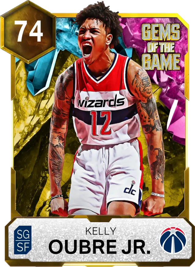 74 Kelly Oubre Jr. | Gold Gems of the Game