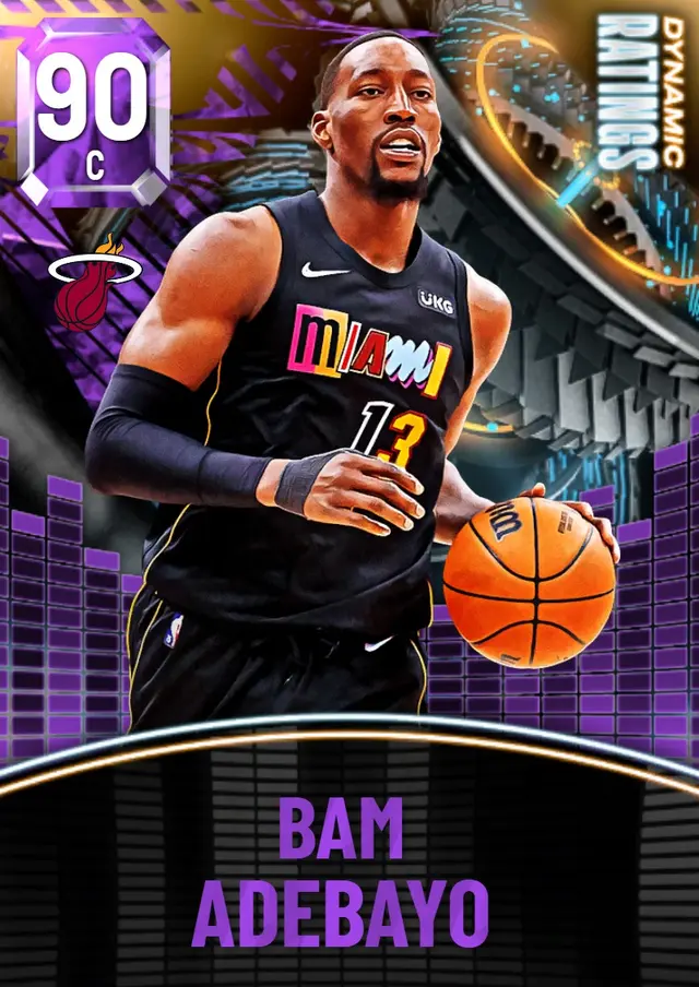 (AMETHYST) Bam Adebayo (90 OVR)
