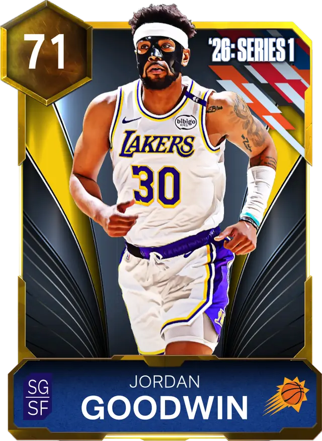 (GOLD) Jordan Goodwin (71 OVR)