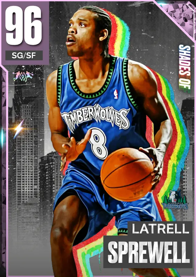 (DIAMOND) Latrell Sprewell (94 OVR)