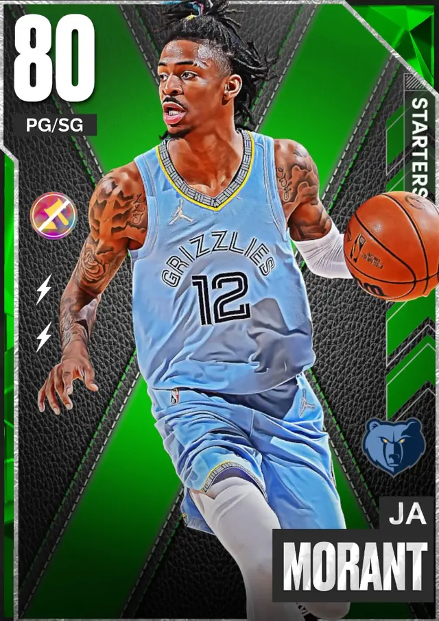 (EMERALD) Ja Morant (80 OVR)