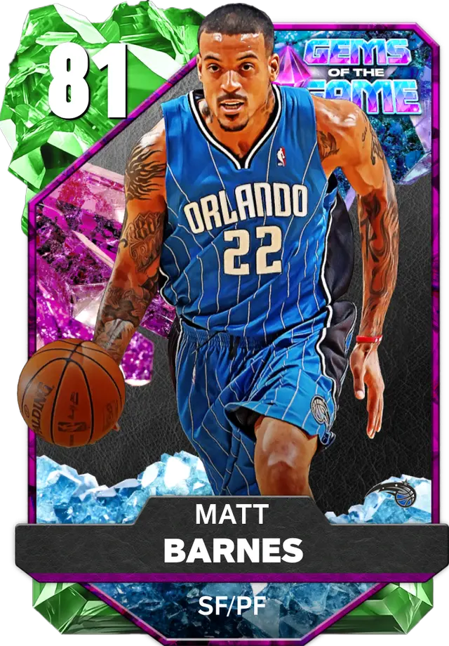 (EMERALD) Matt Barnes (81 OVR)