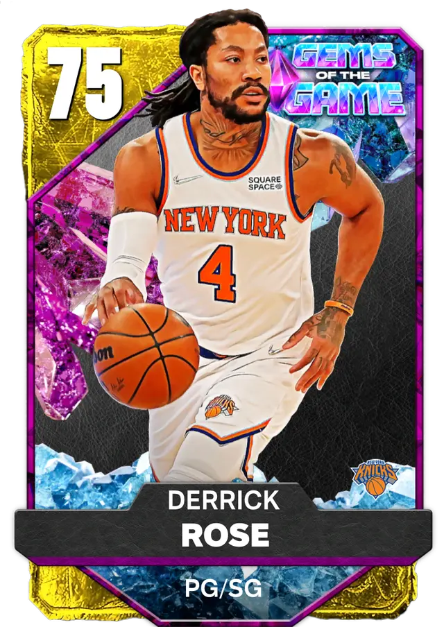 derrick rose game stats