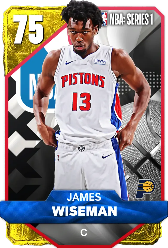 (GOLD) James Wiseman (75 OVR)