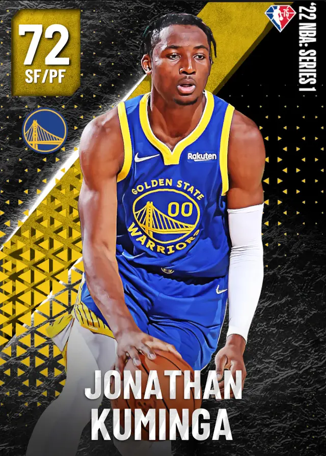 (GOLD) Jonathan Kuminga (72 OVR)
