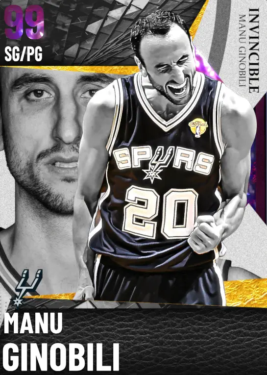 (DM) Manu Ginobili (99 OVR)
