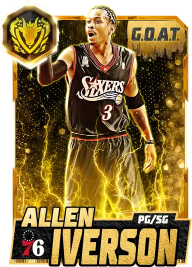 (GOAT) Allen Iverson (99 OVR)