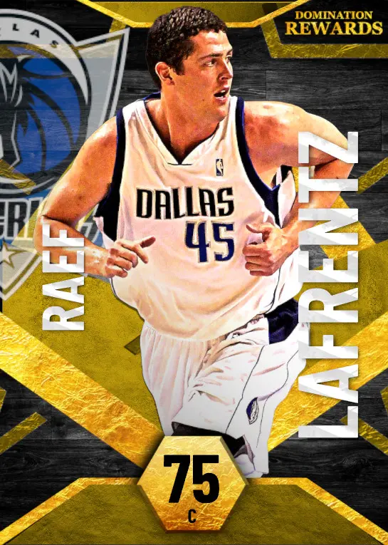 (GOLD) Raef LaFrentz (75 OVR)