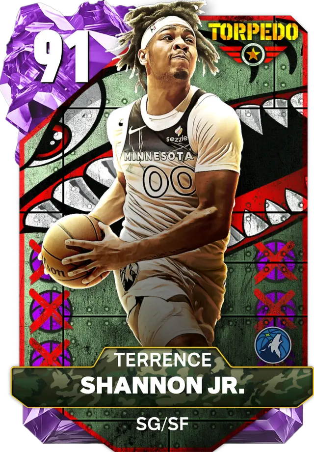 (AMETHYST) Terrence Shannon Jr. (91 OVR)