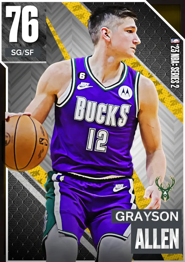 (GOLD) Grayson Allen (76 OVR)