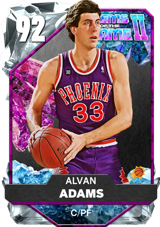 (DIAMOND) Alvan Adams (92 OVR)