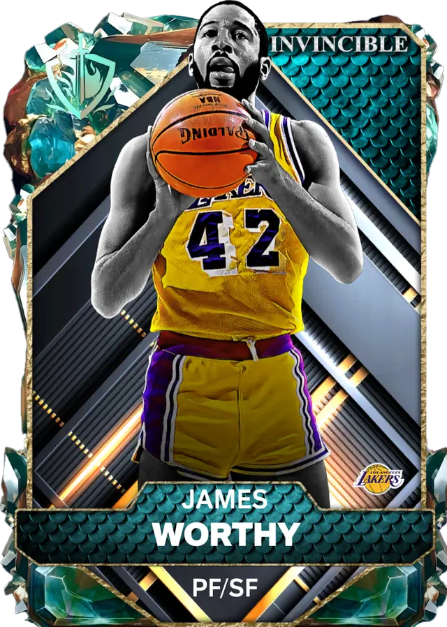 (INVINCIBLE) James Worthy (99 OVR)