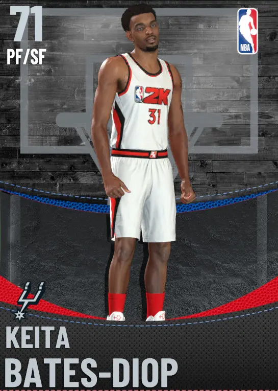 71 Keita Bates-Diop | San Antonio Spurs