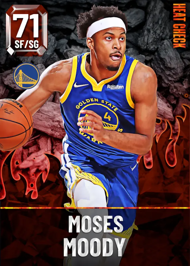 (GOLD) Moses Moody (71 OVR)
