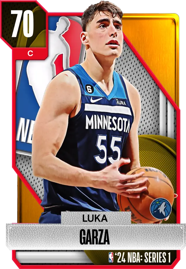 (GOLD) Luka Garza (70 OVR)