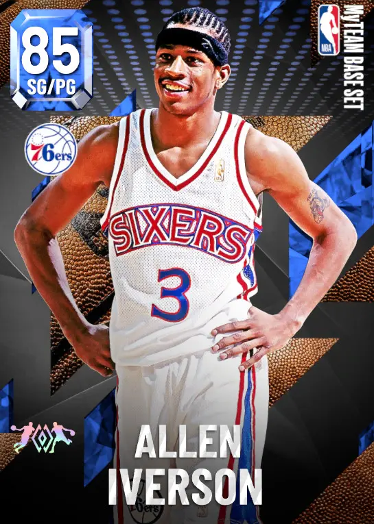 (SAPPHIRE) Allen Iverson (85 OVR)